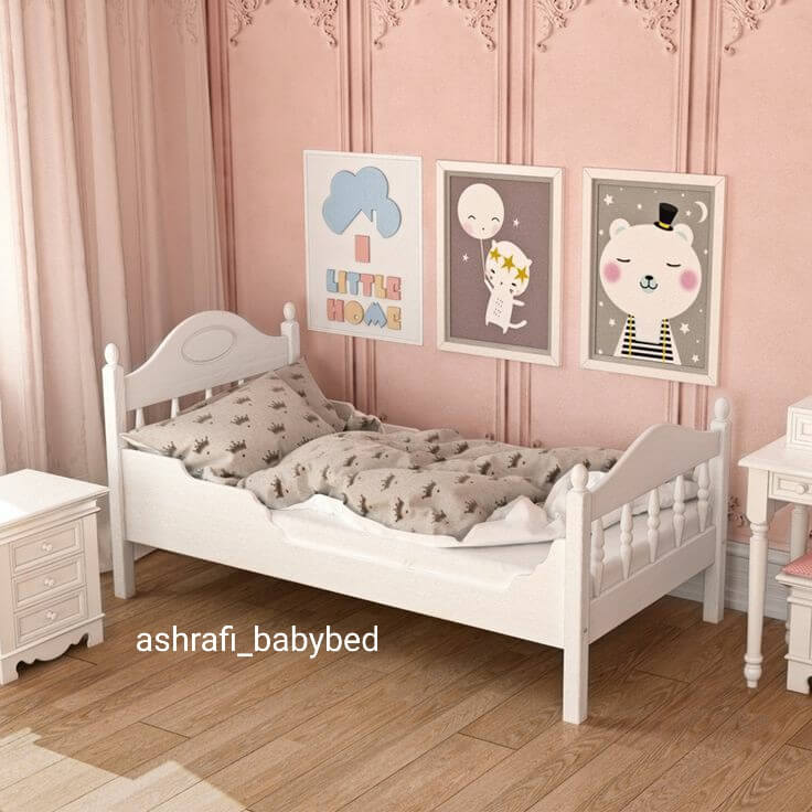 تخت خواب کودک مدل BabyCot C-07